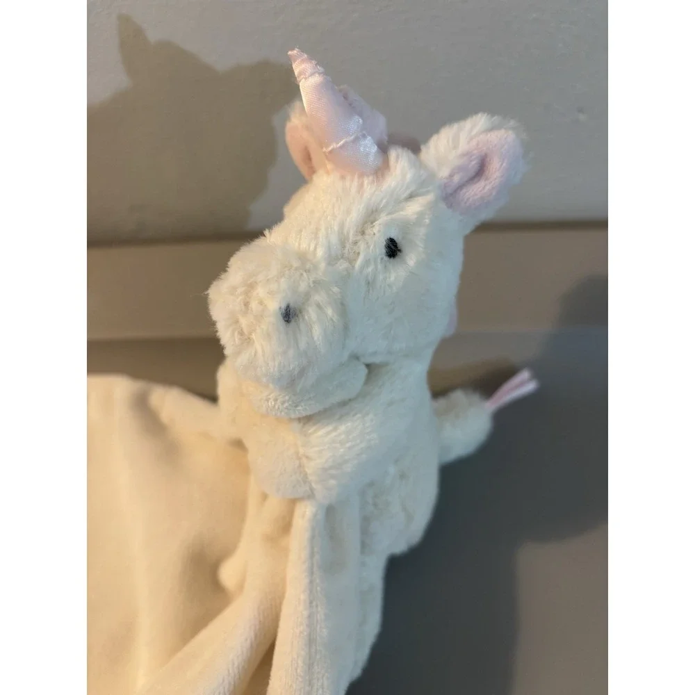 JELLYCAT‎ Unicorn Lovey Blanket  Security Plush